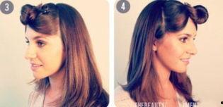 网红大夹子夹头发教程 明星照片,明星同款发型轻松get！